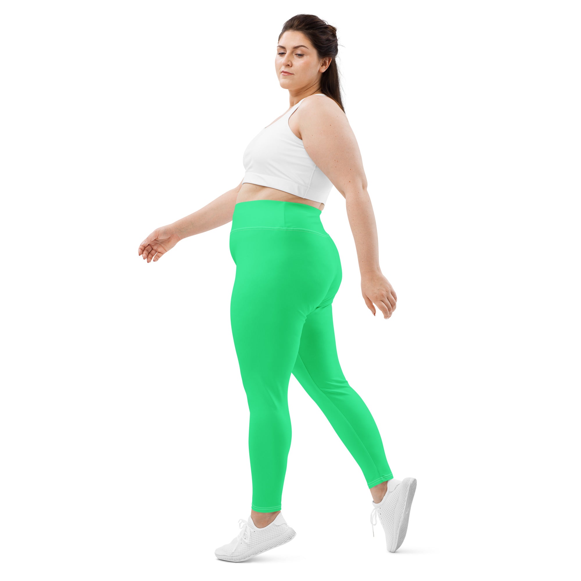 Sea Green Leggings | Plus Size